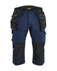 Piraatbroek STRIKER - Donker marineblauw/Zwart