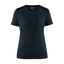 T-shirt Dames 3479 - Donker marineblauw/Zwart