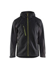 Softshell jack 4753 - Zwart/High Vis Geel