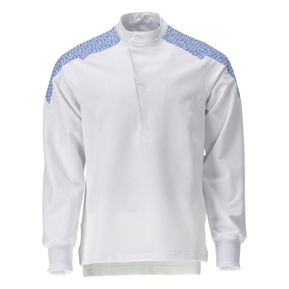 Tuniek 20052 - 0691 - wit/helder blauw