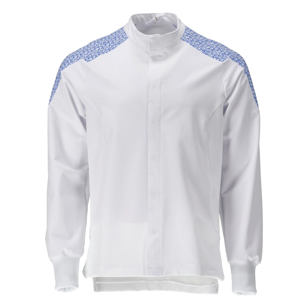 Jas 20054 - 0691 - wit/helder blauw