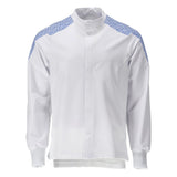 Jas 20054 - 0691 - wit/helder blauw