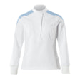 Tuniek Dames 20062 - 0691 - wit/helder blauw