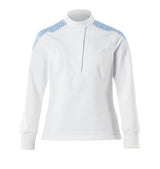Tuniek Dames 20062 - 0691 - wit/helder blauw