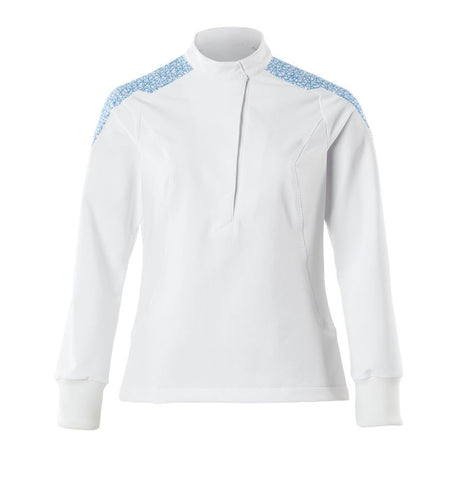 Tuniek Dames 20062 - 0691 - wit/helder blauw