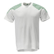 T-shirt korte mouwen 20082 - 06333 - wit/helder groen