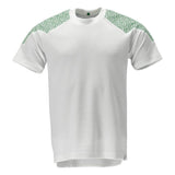 T-shirt korte mouwen 20082 - 06333 - wit/helder groen