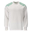 Sweatshirt 20084 - 06333 - wit/helder groen