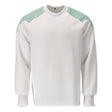 Sweatshirt 20084 - 06333 - wit/helder groen