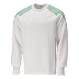 Sweatshirt 20084 - 06333 - wit/helder groen