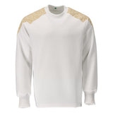Sweatshirt 20084 - 0670 - wit/kerriegeel