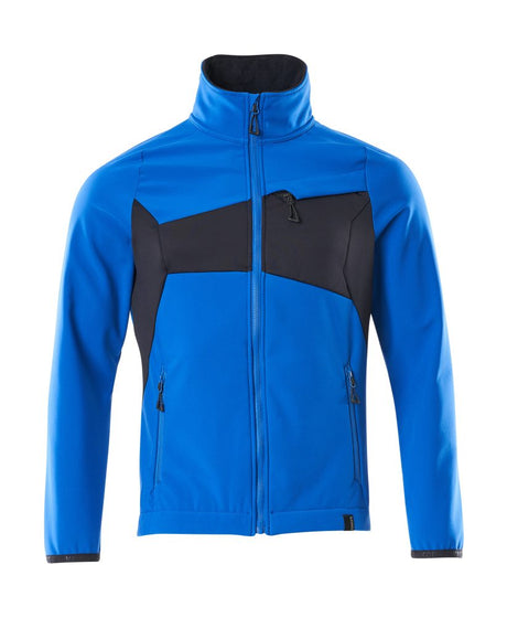 Softshell jas 20102 - 91010 - helder blauw/donkermarine