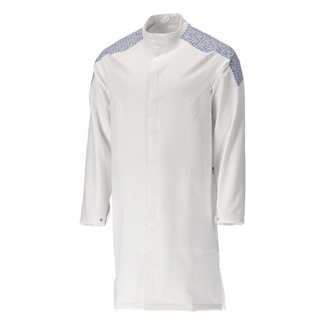 Stofjas 20154 - 0691 - wit/helder blauw