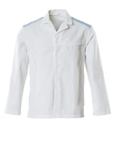 Jas 20254 - 0691 - wit/helder blauw