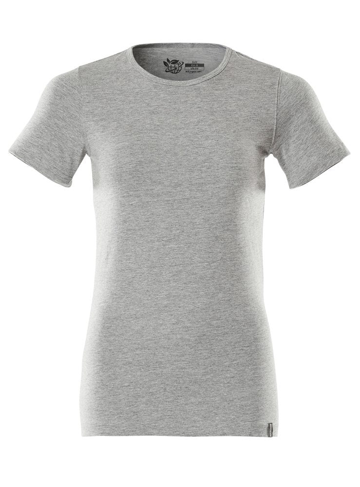 T-shirt Crossover Dames 20392 - 08 - grijs-gemêleerd