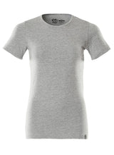 T-shirt Crossover Dames 20392 - 08 - grijs-gemêleerd