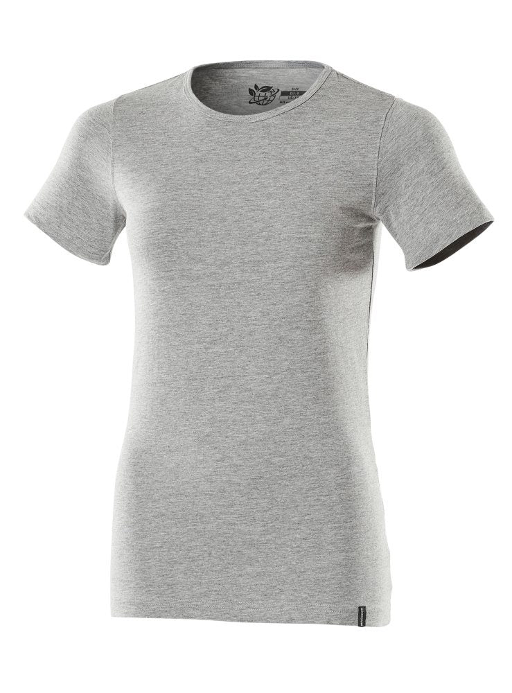 T-shirt Crossover Dames 20392 - 08 - grijs-gemêleerd