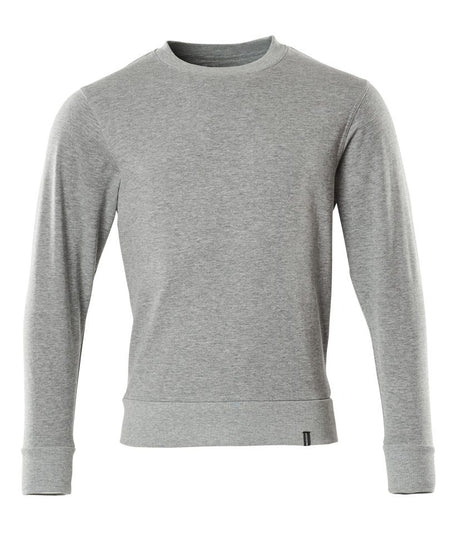 Sweatshirt Crossover 20484 - 08 - grijs-gemêleerd