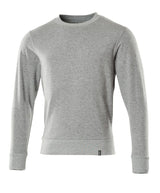 Sweatshirt Crossover 20484 - 08 - grijs-gemêleerd