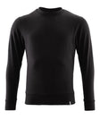 Sweatshirt Crossover 20484 - 90 - diepzwart