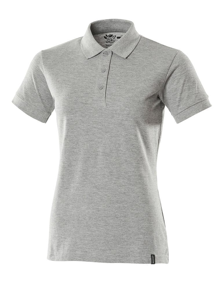 Poloshirt Dames 20593 - 08 - grijs-gemêleerd
