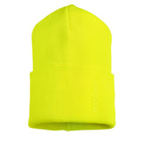 Gebreide muts 20650 - 17 - hi-vis geel