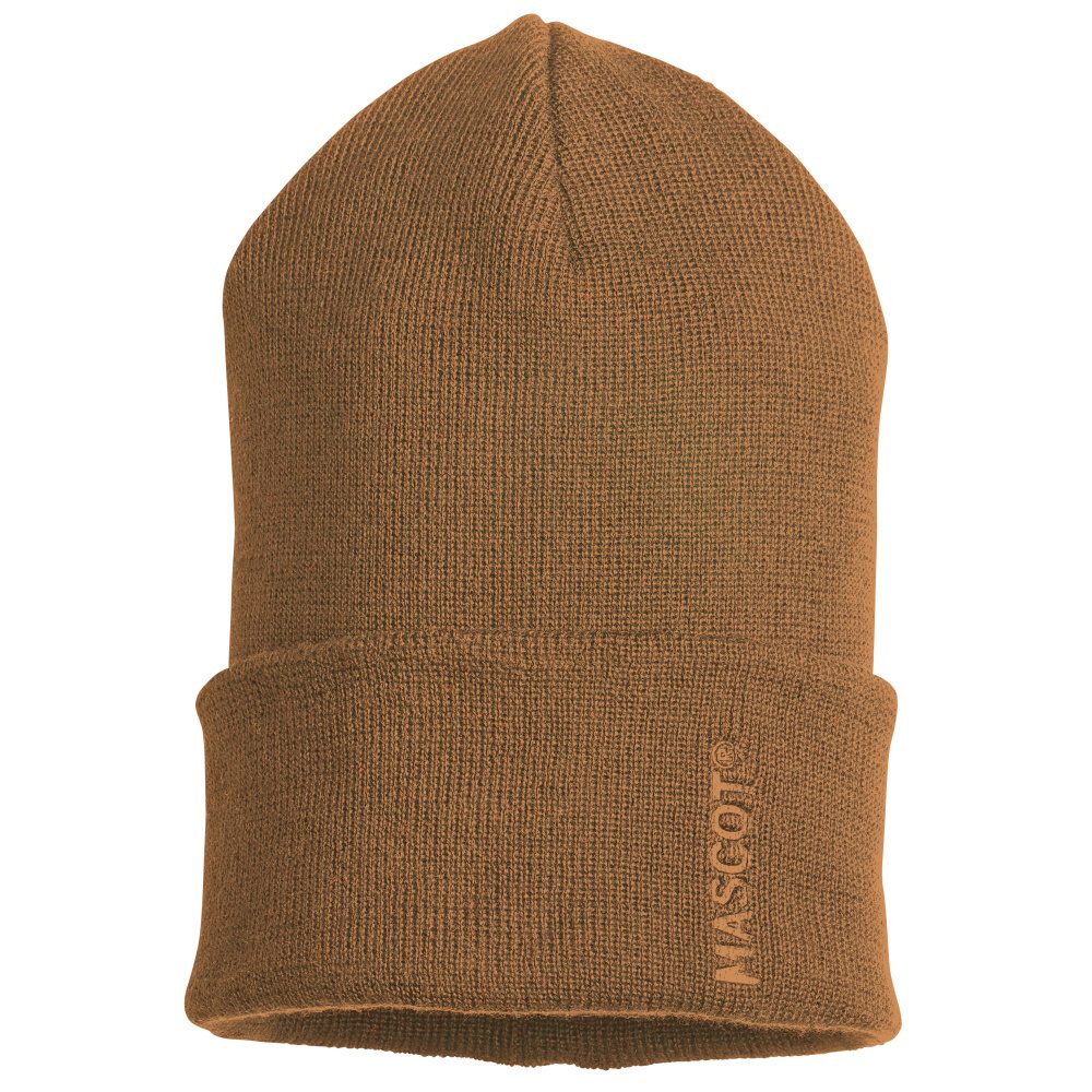 Gebreide muts 20650 - 54 - notenbruin