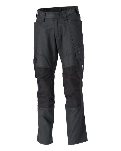 Broek met kniezakken 20679 - 09 - zwart