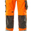 Broek met kniezakken 20879 - 1418 - hi-vis oranje/donkerantraciet