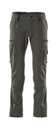Broek 21679 - 18 - donkerantraciet