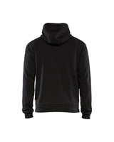 Hooded Hybride Sweatshirt met Rits 3463