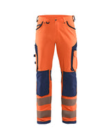 Werkbroek High-Visibility 1197 - High Vis Oranje/Marineblauw