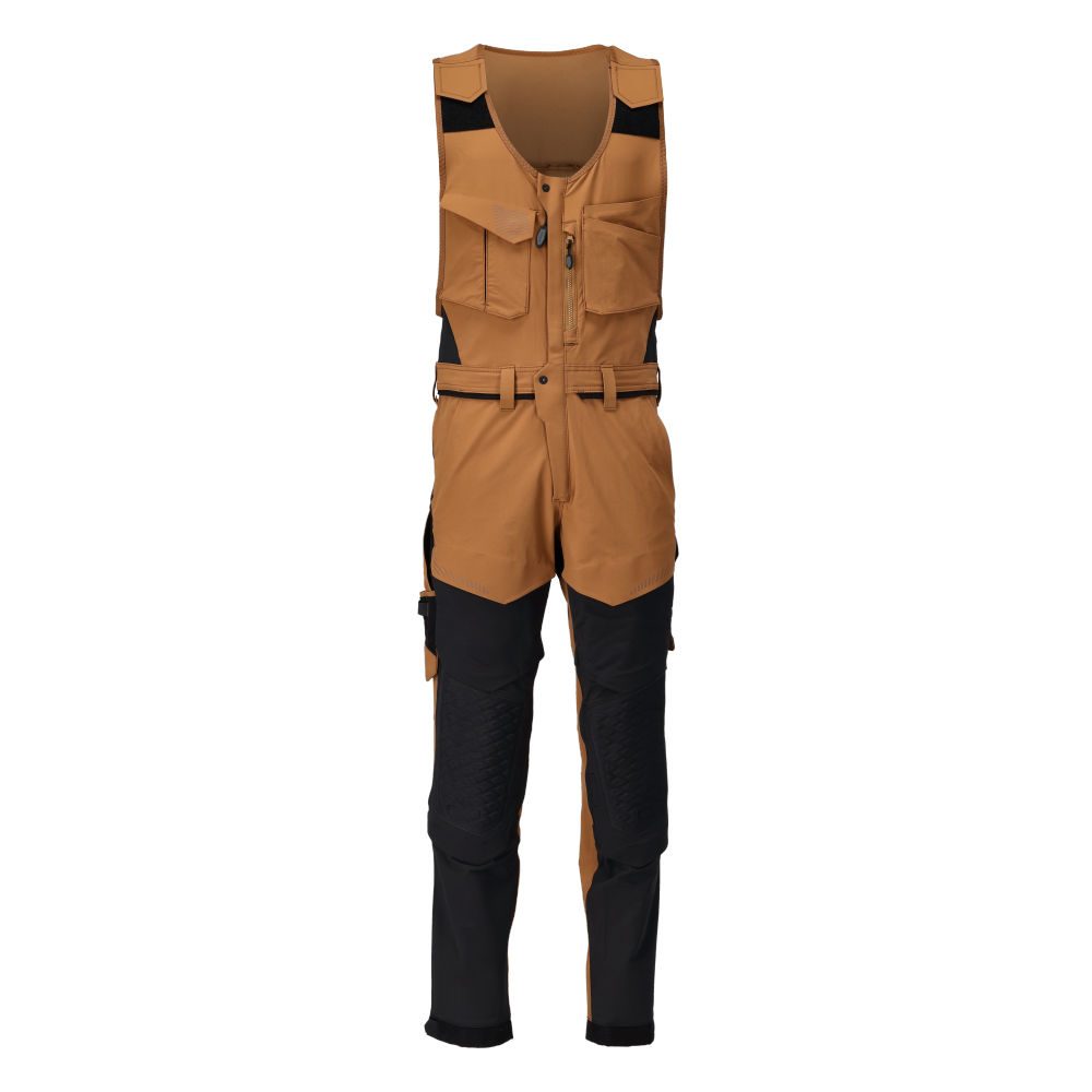 Bodybroek met kniezakken 22069 - 5409 - notenbruin/zwart