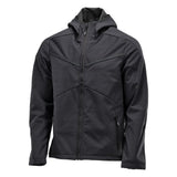 Softshell jas met capuchon Customized 22102 - 09 - zwart