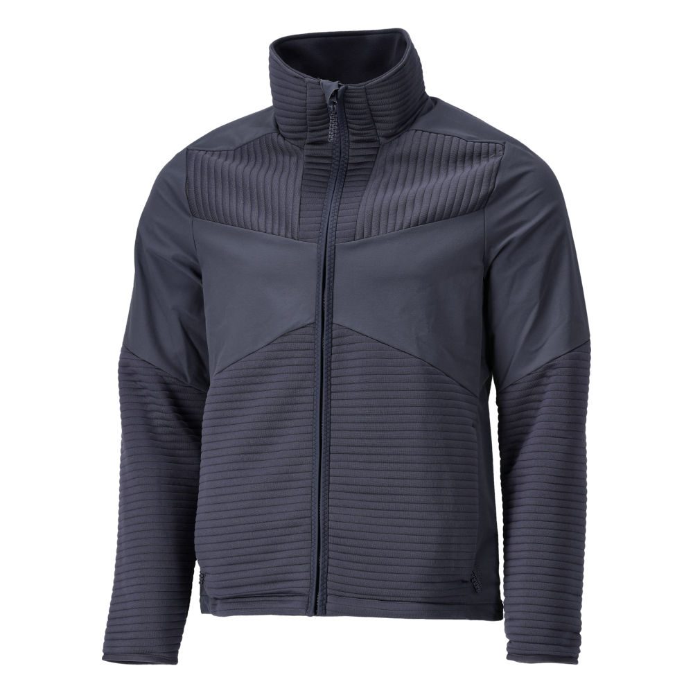 Fleecetrui met rits 22105 - 010 - donkermarine