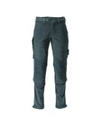 Broek met kniezakken 22179 - 34 - bosgroen