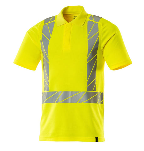 Poloshirt 22183 - 17 - hi-vis geel