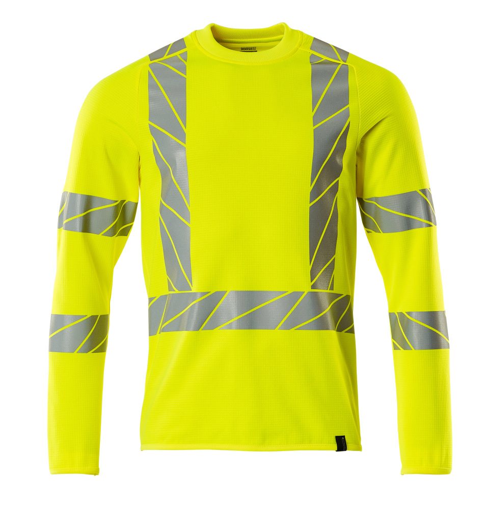 Sweatshirt 22184 - 17 - hi-vis geel