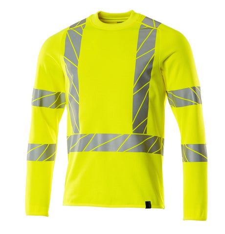 Sweatshirt 22184 - 17 - hi-vis geel