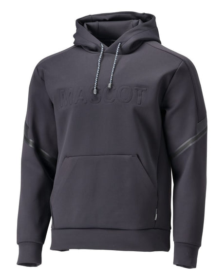 Fleece capuchontrui 22186 - 010 - donkermarine