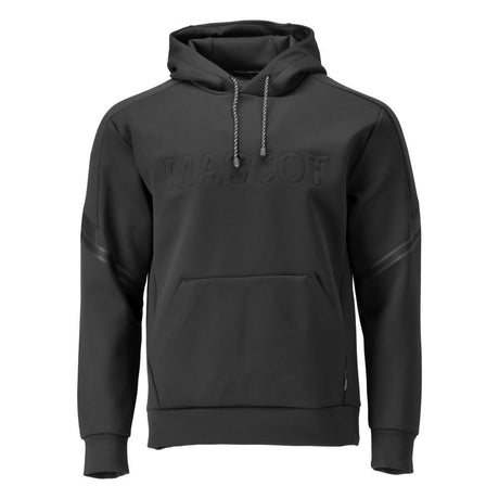 Fleece capuchontrui 22186 - 09 - zwart
