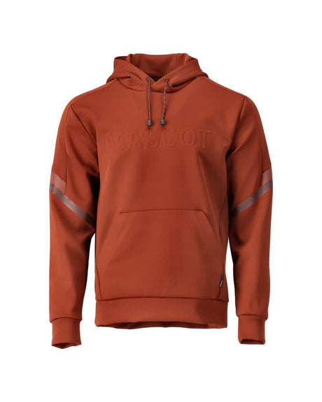 Fleece capuchontrui 22186 - 24 - herfstrood