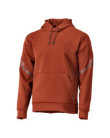 Fleece capuchontrui 22186 - 24 - herfstrood