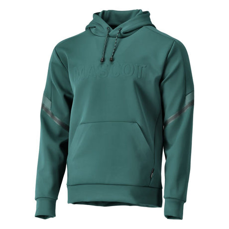 Fleece capuchontrui 22186 - 34 - bosgroen