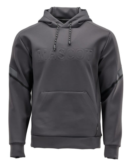 Fleece capuchontrui 22186 - 89 - steengrijs