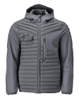 Thermojas met capuchon 22215 - 89 - steengrijs