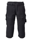 Driekwart broek met kniezakken 22249 - 010 - donkermarine