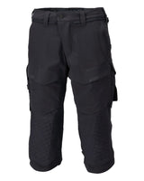 Driekwart broek met kniezakken 22249 - 010 - donkermarine