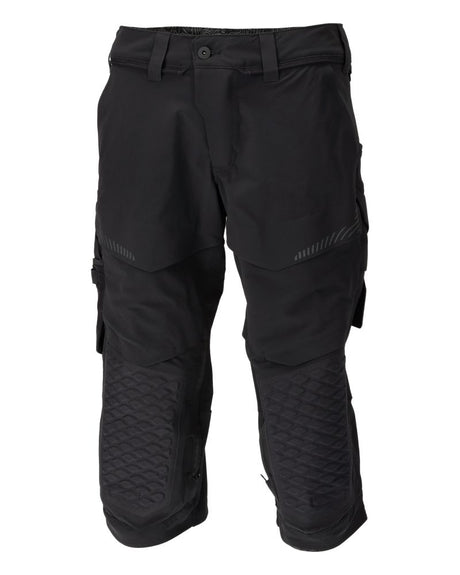 Driekwart broek met kniezakken 22249 - 09 - zwart