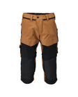 Driekwart broek met kniezakken 22249 - 5409 - notenbruin/zwart